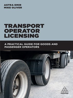 cover image of Transport Operator Licensing